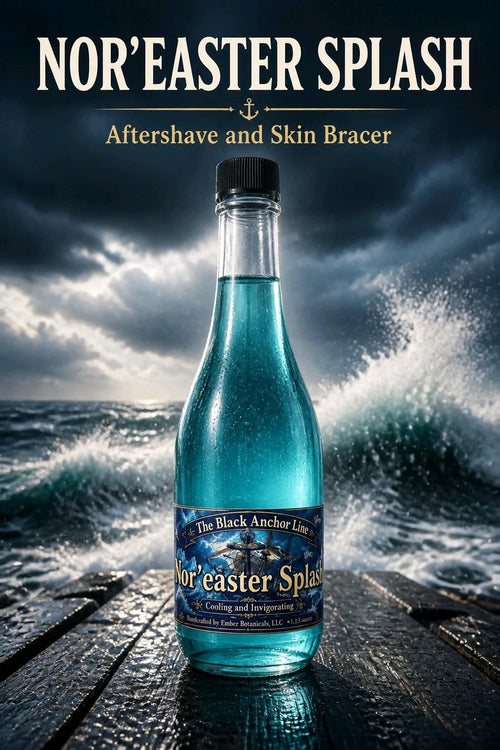 Black Anchor – Nor'easter Splash Aftershave (14 oz).