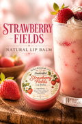 Strawberry Fields Lip Balm.