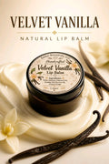 Velvet Vanilla Lip Balm.