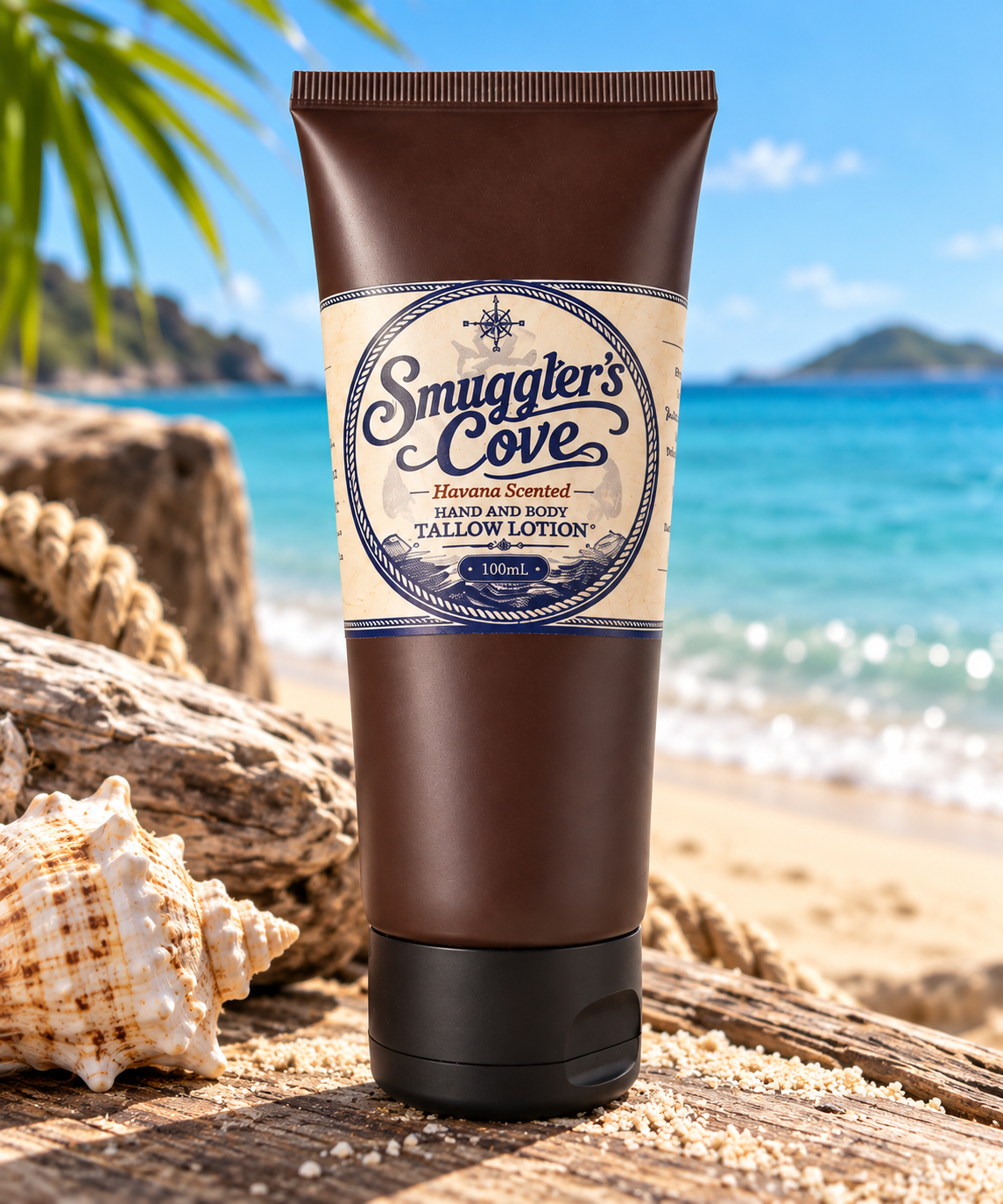 Smuggler's Cove Hand and Body Lotion.