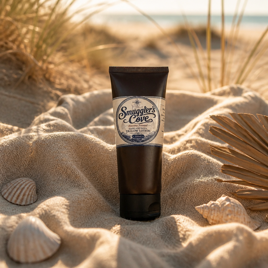Smuggler's Cove Hand and Body Lotion.