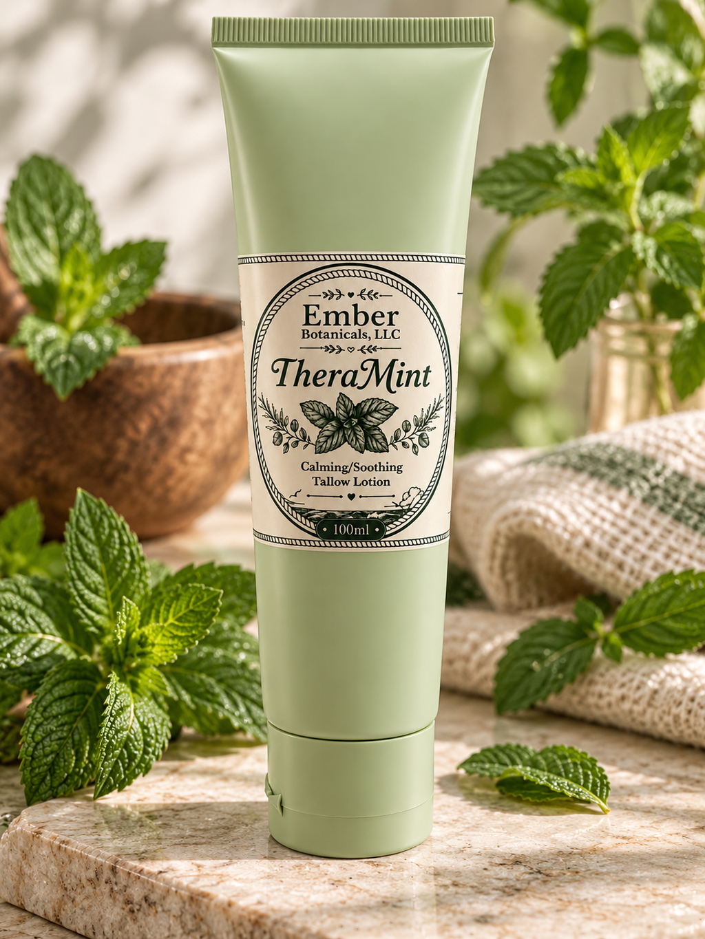 Thera-Mint Hand and Body Lotion.