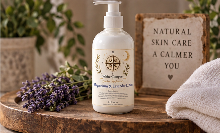 Magnesium and Lavender Lotion (8 oz).