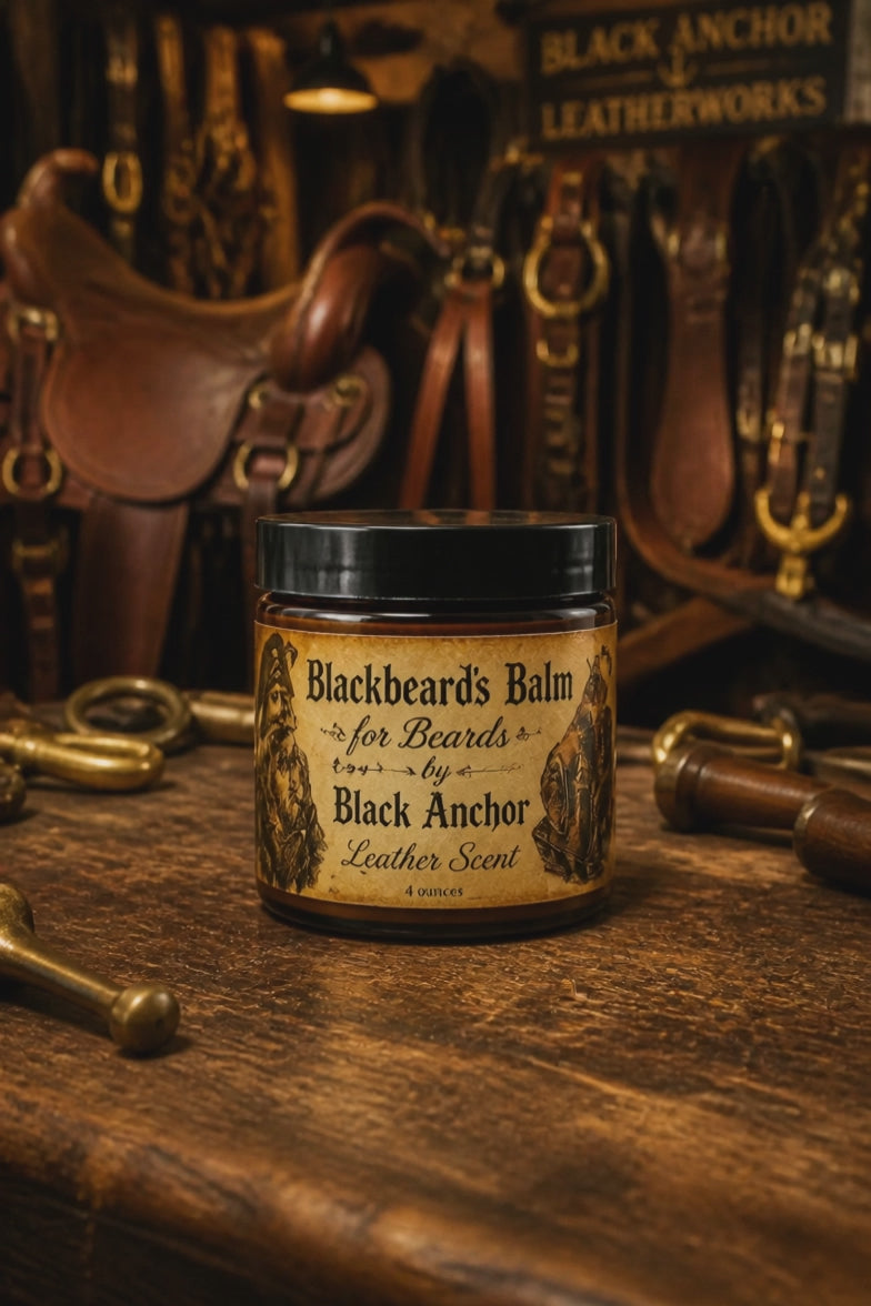 Black Anchor – Beard Balm (4 oz).